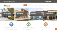 Desktop Screenshot of pleasantpediatrics.com